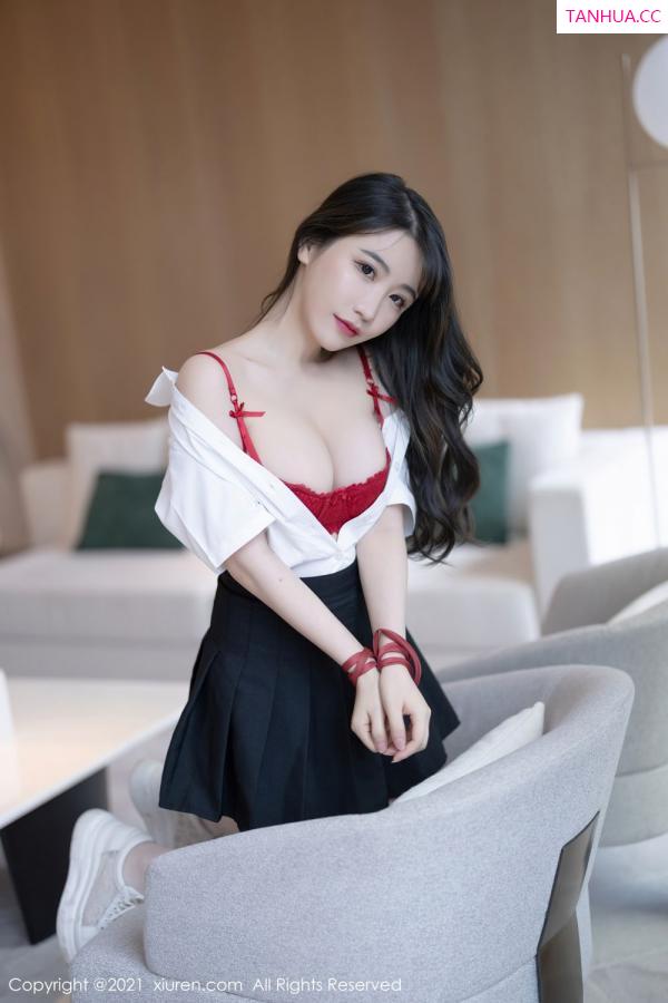 谢芷馨  绯月樱深圳旅拍 清纯的JK制服第20张图片